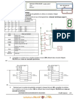 Devoir de Contrôle N°1 - Génie Électrique Distributeur de Boisson Chaude - Bac Technique (2011-2012) MR Ben Jaballah PDF