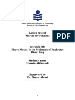 Heavy Metals in The Sediments of Euphrates River, Iraq PDF