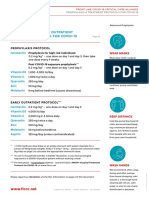 Prophylaxis & Early Outpatient Treatment Protocol For Covid-19