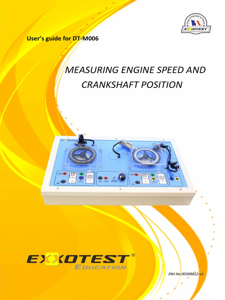 Measuring Engine Speed and Crankshaft Position User's Guide For DT