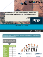 Brazilian Mining Tailings: Recovery Potential and Regulation