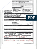 Document Submittal Form - Construction Contractors: Contract No: Work Packa E: CN12