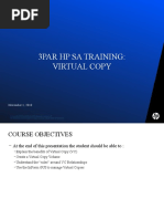 3par HP Sa Training: Virtual Copy: November 1, 2010