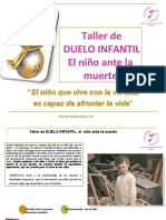 Publicidad Curso de Duelo Infantil - PSF 2013