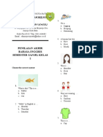 SD Negeri Mojorejo - 01: Choose The Correct Answer