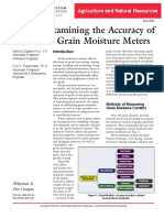 Tips On Examining The Accuracy of On-Farm Grain Moisture Meters