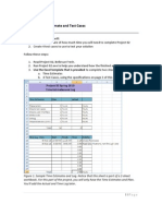 PROG 110 Project 02 Time Estimate and Test Cases 10 Points