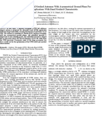 Novel Coplanar Waveguide-Fed Notched Antennas With Asymmetrical Ground Plane For Ultrawideband Applications With Band Notched Characteristic