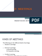 Company Meetings