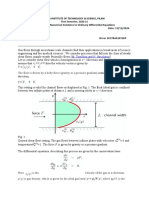 MATH F444, Numerical Solutions To Ordinary Differential Equations Assignment 2 Date: 17/11/2020