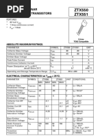 ZTX550 PDF