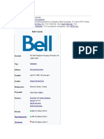 Bell Canada: Jump To Navigation Jump To Search