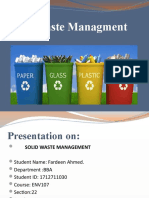 Solid Waste Managment 111111