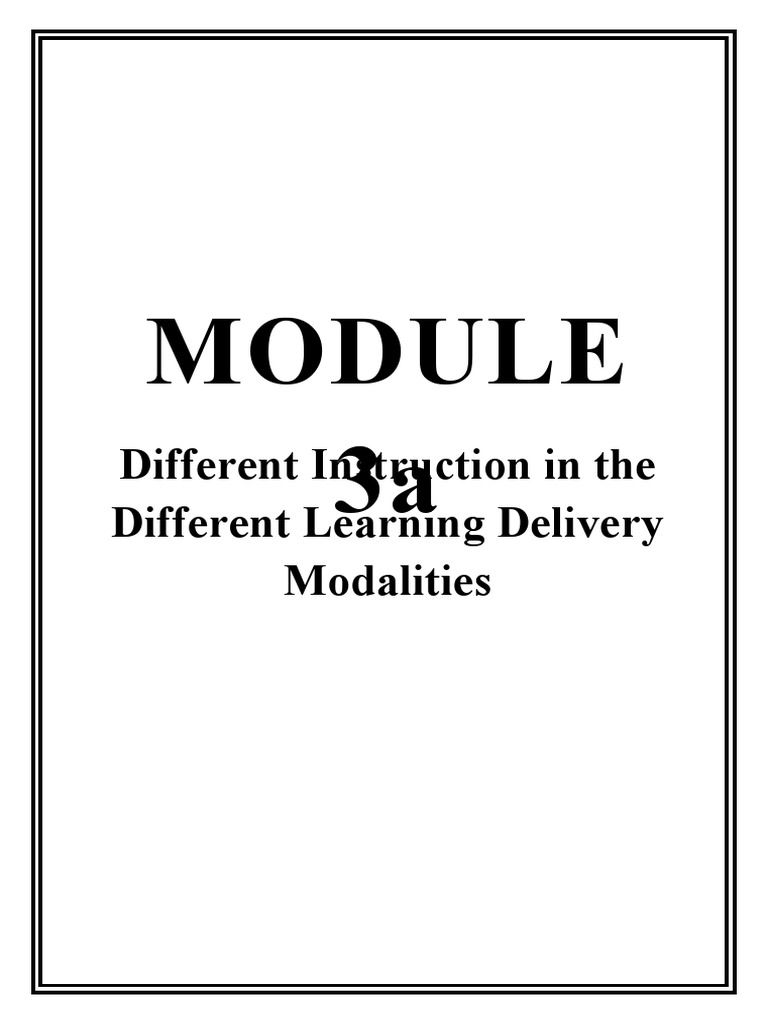 Ranking Distance Learning Modalities from Easiest to Most Difficult to