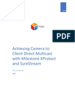 Achieving Camera To Client Direct Multicast With SureStream
