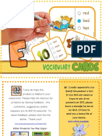 Vocabulary FREEPhonics Task Cards Short ERFK2 D