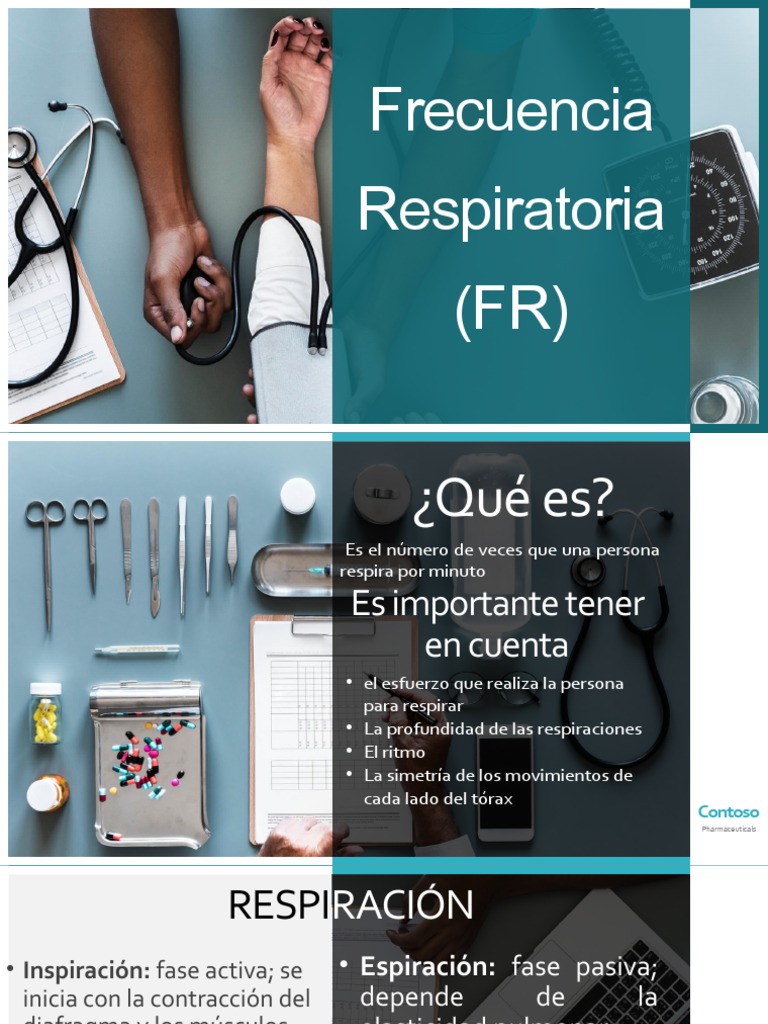 Técnica para Medir Frecuencia Respiratoria | PDF | Respiración ...