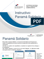 Instructivo Panam Solidario v2