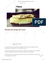 ? Arepas de Yuca _ Delicosa Receta de Arepa con Cassava