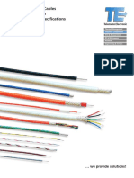 Strands, Wires and Cables With PTFE-Insulation According To MIL-Specifications