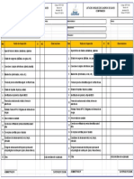 Lista de Chequeo de Cilindros de Gases Comprimidos Lista de Chequeo de Cilindros de Gases Comprimidos