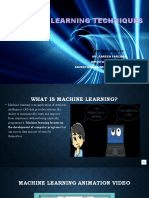 Machine Learning Techniques Presentation Summary