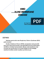 Hyaline Membrane Disease: by Team Perinatologi Erika Kusumawati Amd - Kep