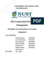 Principles of Construction Law - Group Assignment Rev01