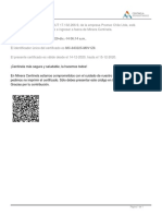 Certificado de Autoevaluación PDF