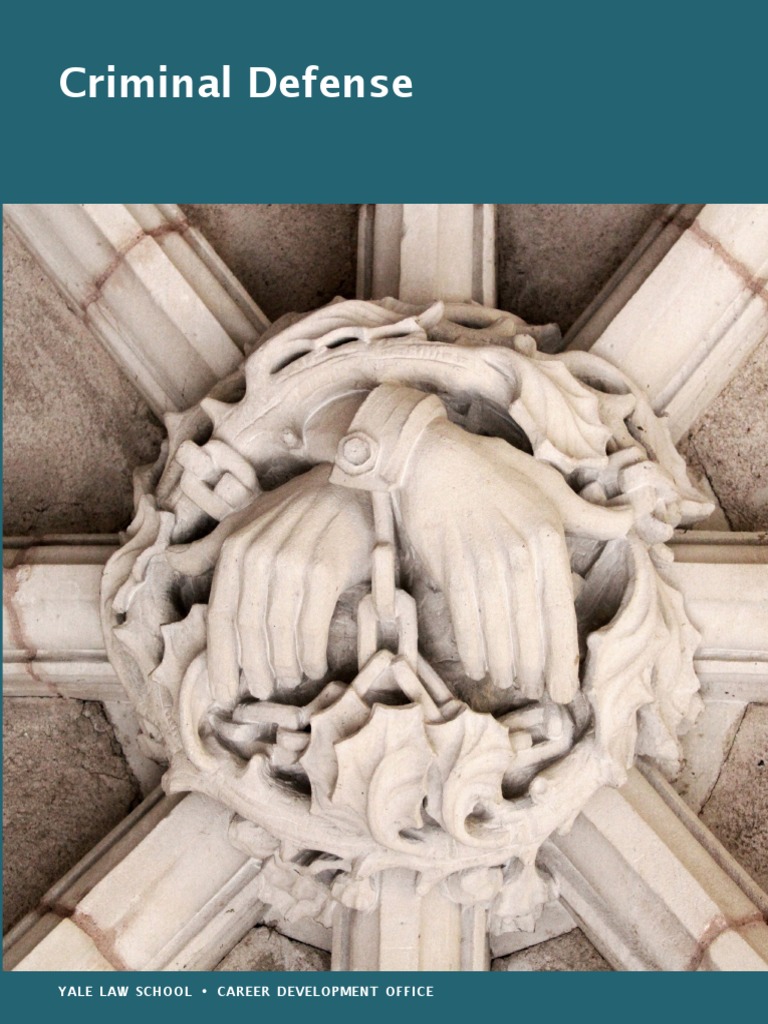 Criminal Defense: Yale Law School Career Development Office | PDF ...