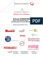 Articole PARENTING PDF