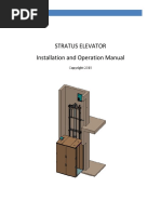 STRATUS Elevator Installation Manual Feb6 2015