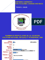 Daniel J. Jacob: Atmospheric Chemistry: From Air Pollution To Global Change and Back