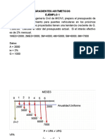Ejemplos Gradientes Aritmeticos y Geométricos PDF