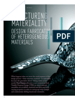 Structuring Materiality: Design Fabrication of Heterogeneous Materials