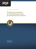 Presidential Commission On Law Enforcement Releases Final Report