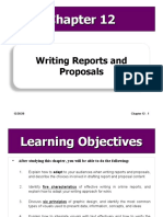 Lecture 4 5 CH 12 Writing Reports and Proposals