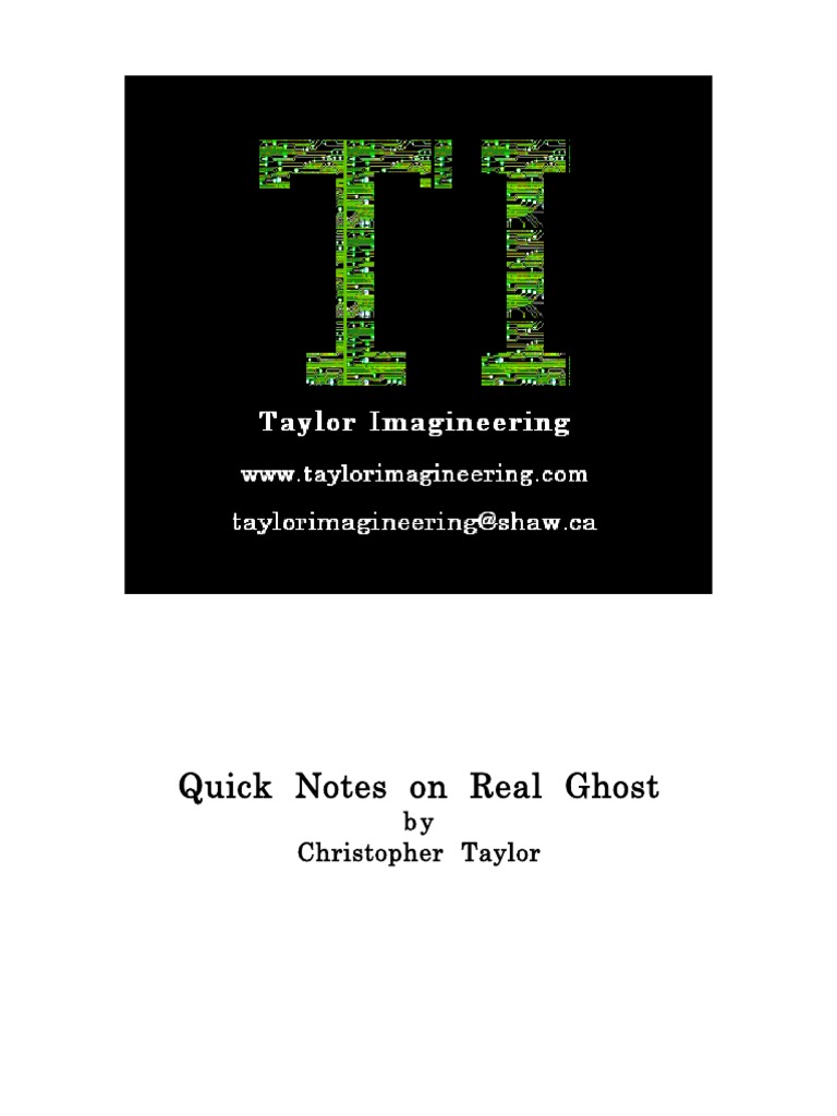 Real Ghost Setup and Performance Guide | PDF | Clothing