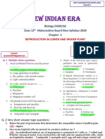 New Indian Era: Biology EXERCISE Class 12 Maharashtra Board New Syllabus 2020 Chapter - 1