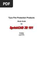 SprinkCAD 3D 101 Study Guide US