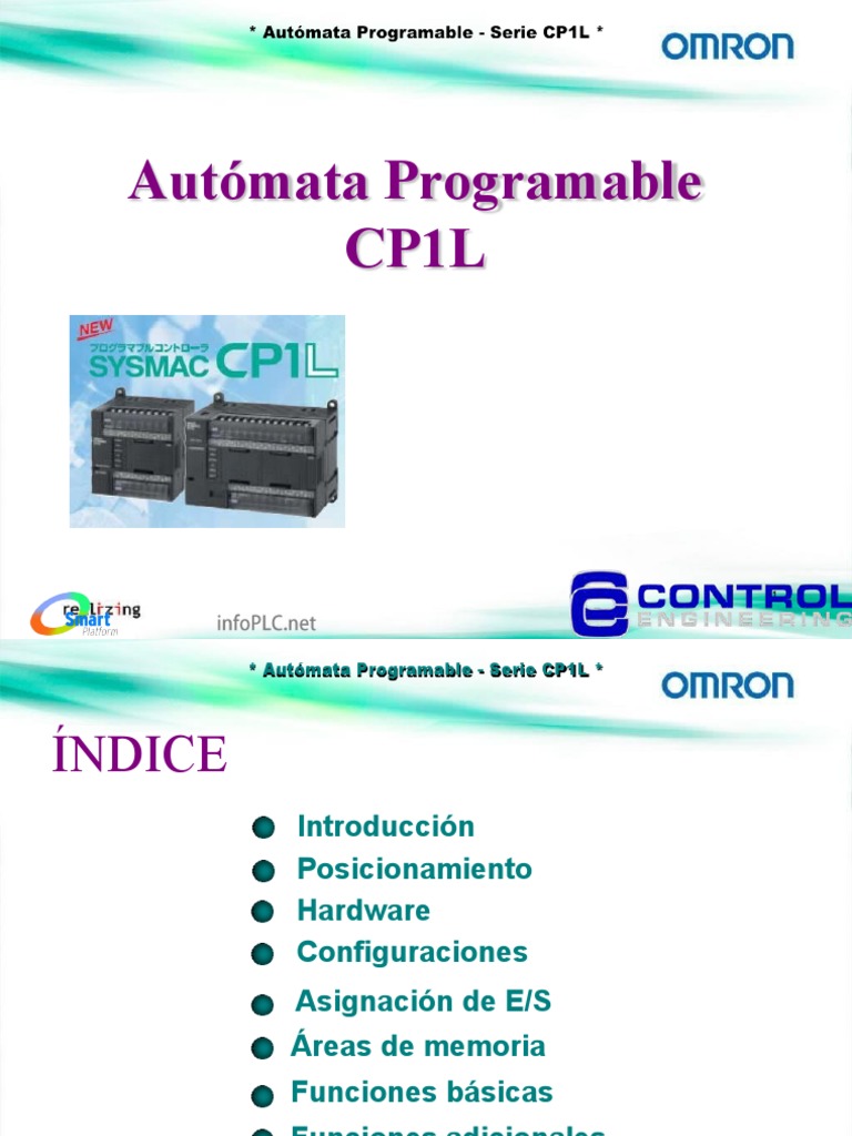 CursoGeneral CP1L | PDF | Unidad Central de procesamiento | Controlador ...