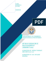 RishavDhiman - HRM Assignment PDF