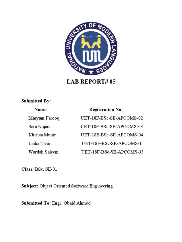 Lab Report | PDF | Business | Computers
