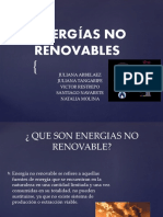 Energías No Renovables