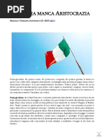 Veneziani Marcello - All’Italia manca un’aristocrazia