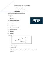 Esquema de Proyecto de Investigacion