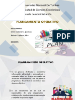 Planeamiento Operativo