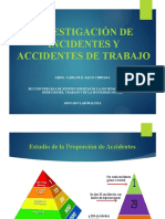 Investigación de Incidentes y Accidentes de Trabajo