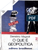 O Que É Geopolítica by Demetrio Magnoli (Magnoli, Demetrio)