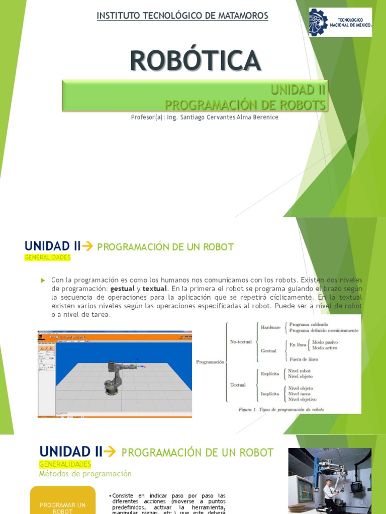 Programación Textual de Robots | PDF | Lenguaje de programación | Robot